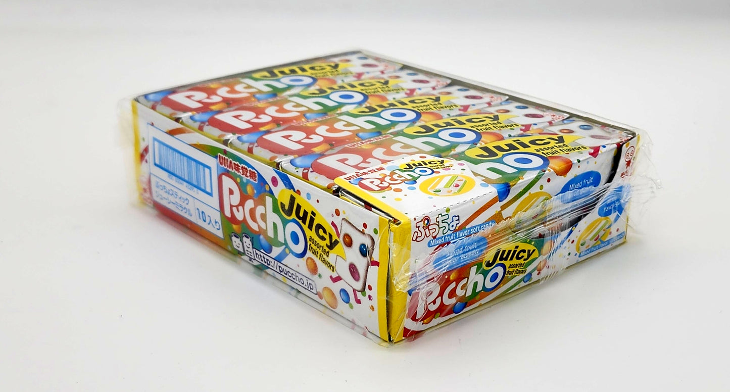 UHA PUCCHO STICK CANDY - Assorted fruit flavour