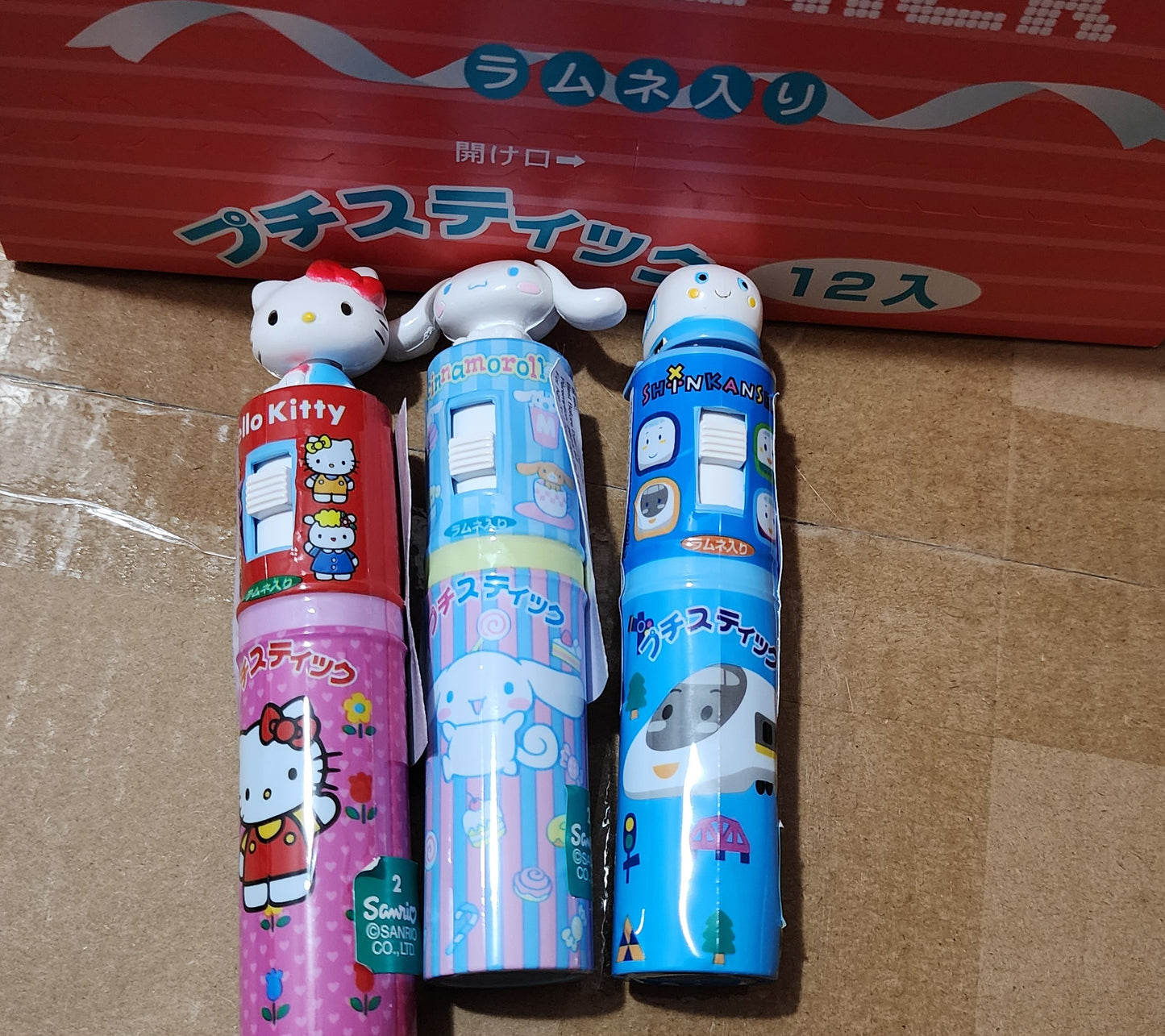 Weed sanrio push candy in tube image 1