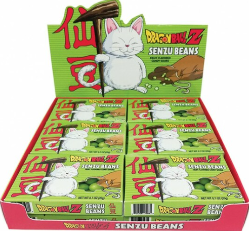 BONBONS DRAGONBALL Z SENZU BEANS in box image 0