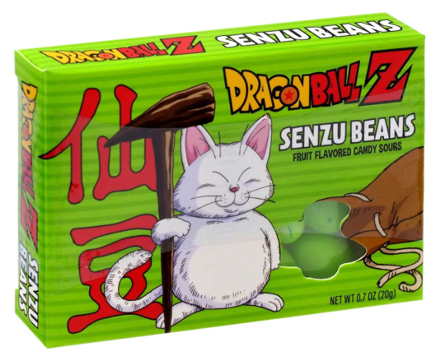 BONBONS DRAGONBALL Z SENZU BEANS in box image 1