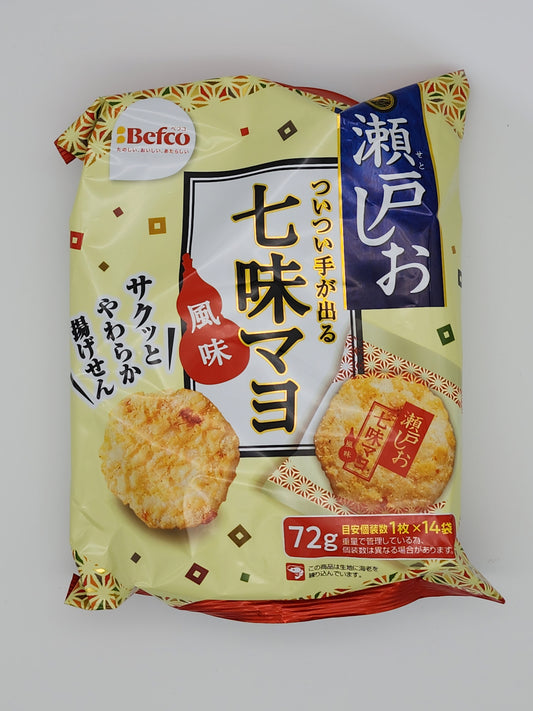 Kuriyama seto rice cracker 7 Befco 72g