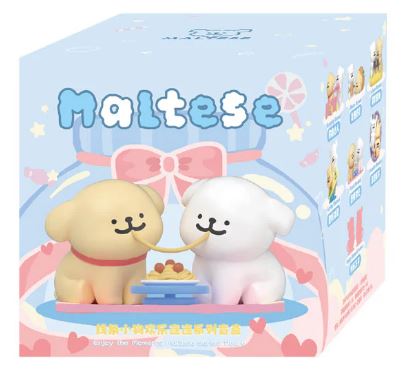 Blind Box Toy: Maltese Enjoy the Moments Series
