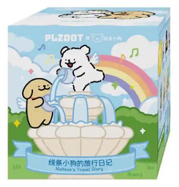 Blind Box Toy: Maltese's Travel Diary