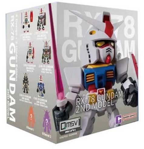Blind Box Toy: QMSV Mini RX78 Gundam 2nd Model